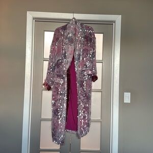 Sequin Duster Coat